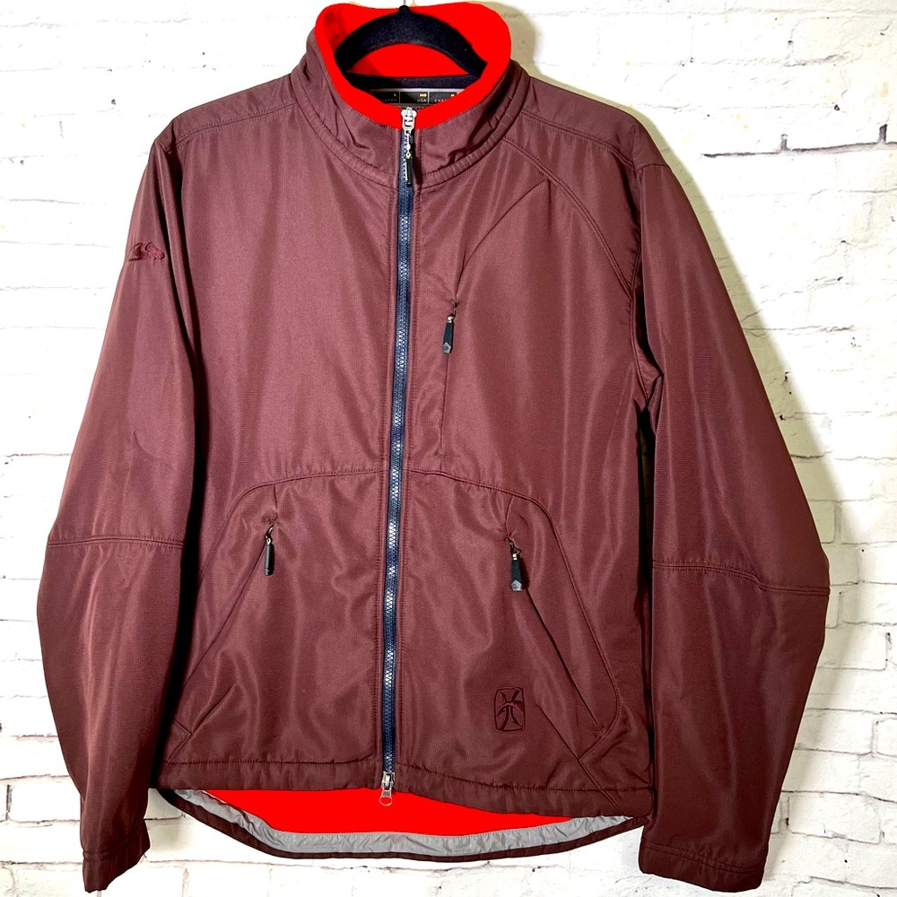 Bonfire Fleece Lined Windbreaker Jacket Size Medium